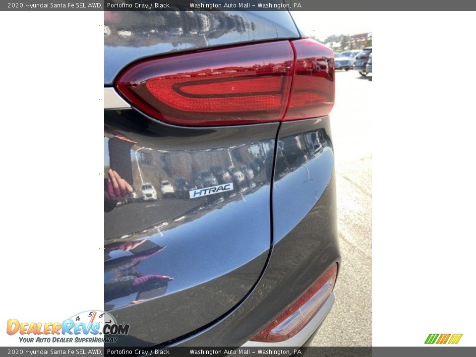 2020 Hyundai Santa Fe SEL AWD Portofino Gray / Black Photo #24