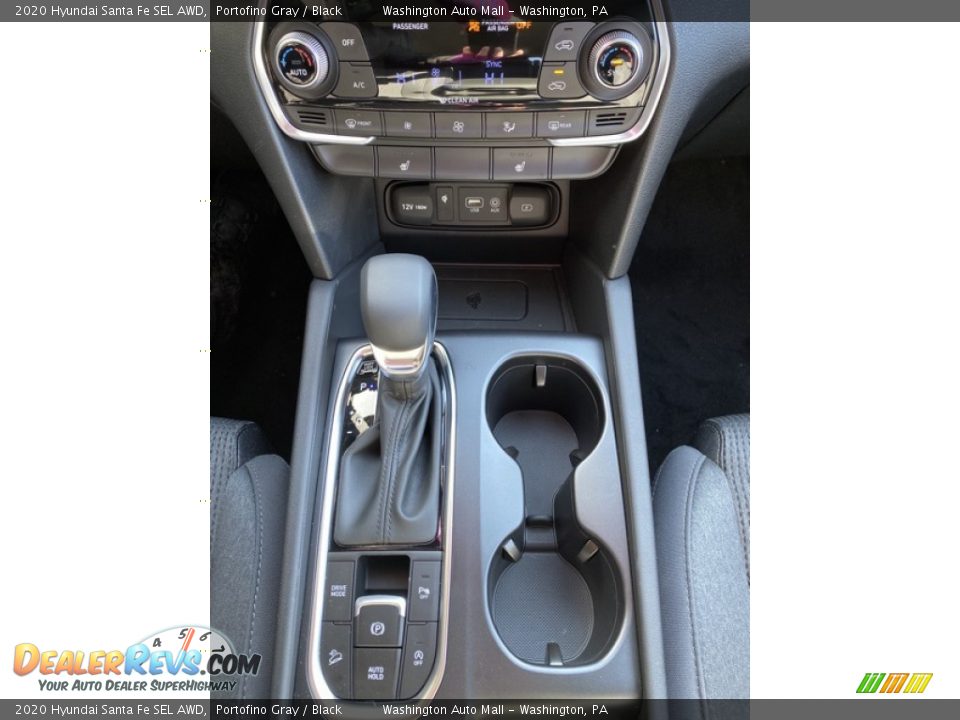 2020 Hyundai Santa Fe SEL AWD Portofino Gray / Black Photo #35