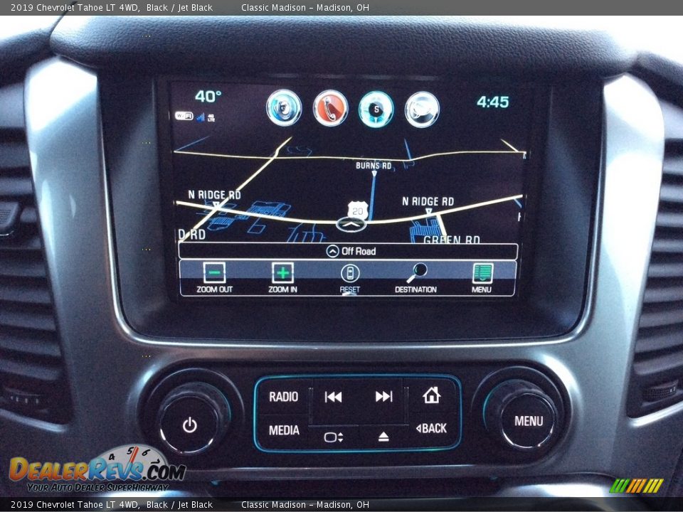 2019 Chevrolet Tahoe LT 4WD Black / Jet Black Photo #16