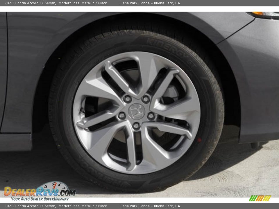 2020 Honda Accord LX Sedan Modern Steel Metallic / Black Photo #11