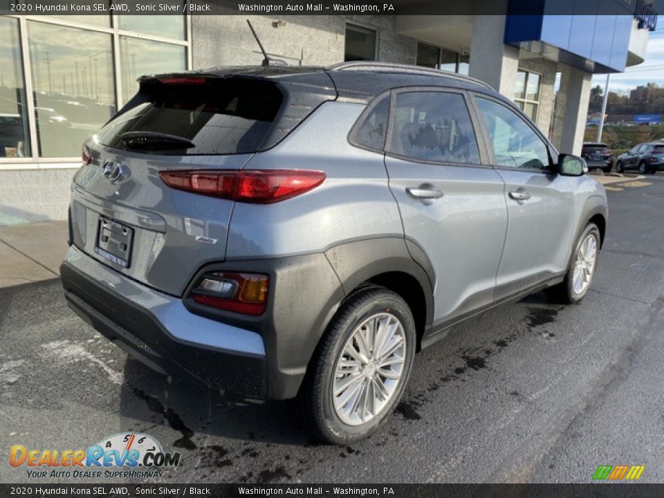 2020 Hyundai Kona SEL AWD Sonic Silver / Black Photo #4