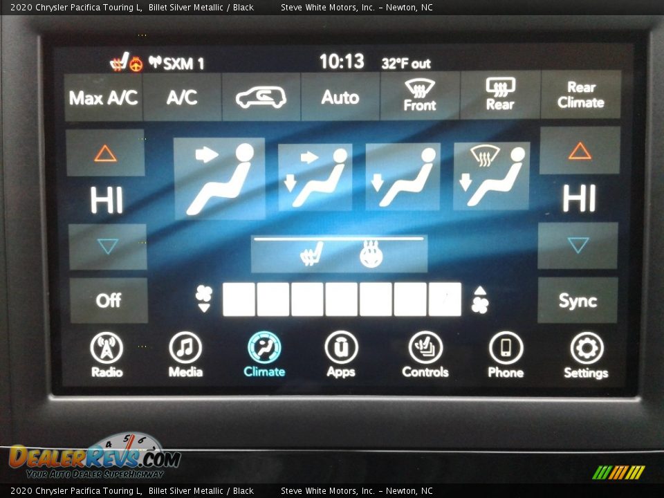 2020 Chrysler Pacifica Touring L Billet Silver Metallic / Black Photo #26