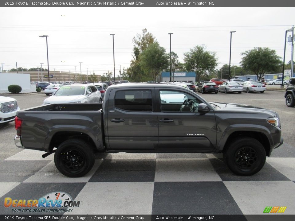 2019 Toyota Tacoma SR5 Double Cab Magnetic Gray Metallic / Cement Gray Photo #3