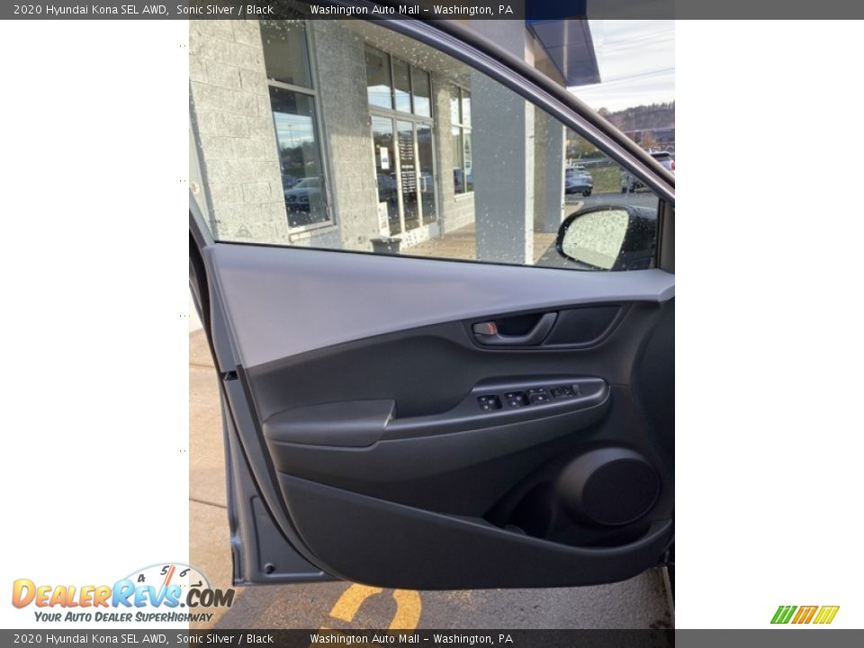 2020 Hyundai Kona SEL AWD Sonic Silver / Black Photo #11