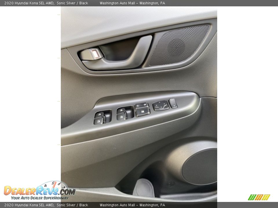 2020 Hyundai Kona SEL AWD Sonic Silver / Black Photo #12
