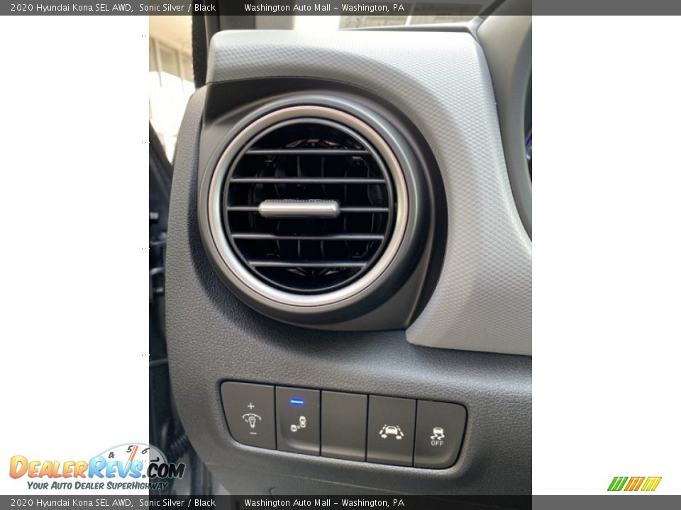 2020 Hyundai Kona SEL AWD Sonic Silver / Black Photo #13