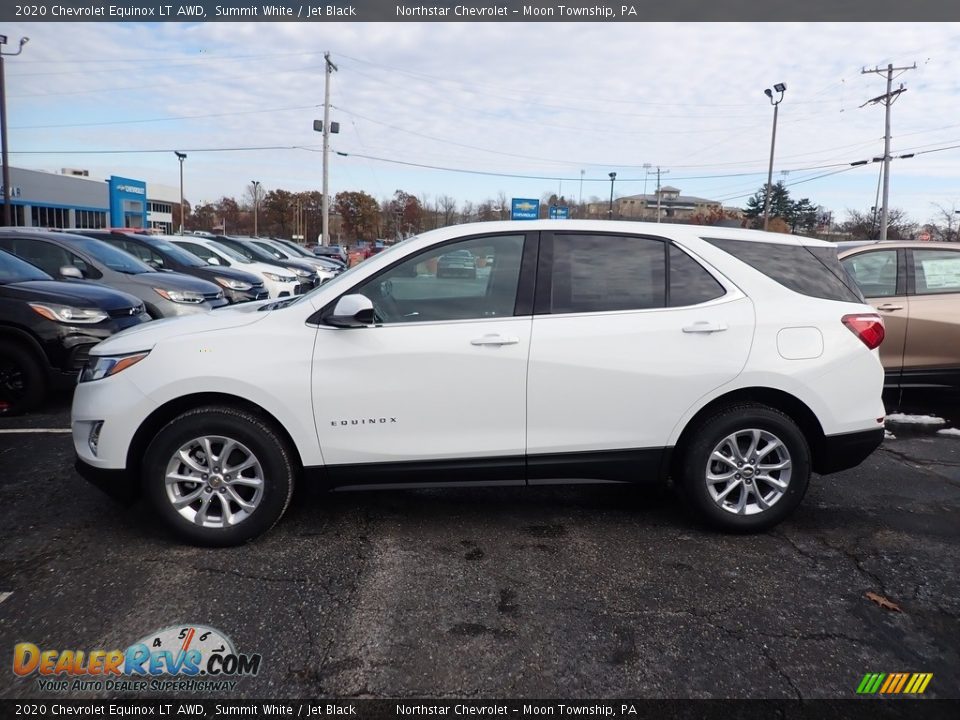 2020 Chevrolet Equinox LT AWD Summit White / Jet Black Photo #2