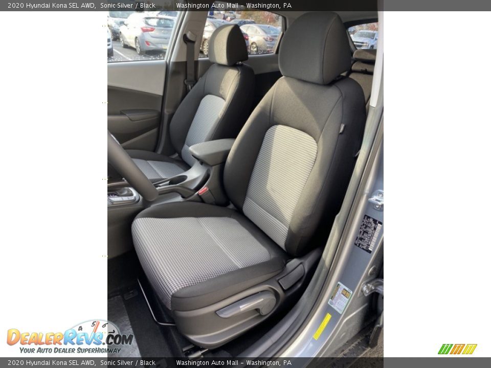 2020 Hyundai Kona SEL AWD Sonic Silver / Black Photo #15