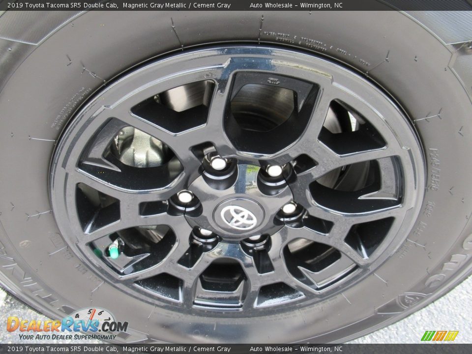 2019 Toyota Tacoma SR5 Double Cab Magnetic Gray Metallic / Cement Gray Photo #7