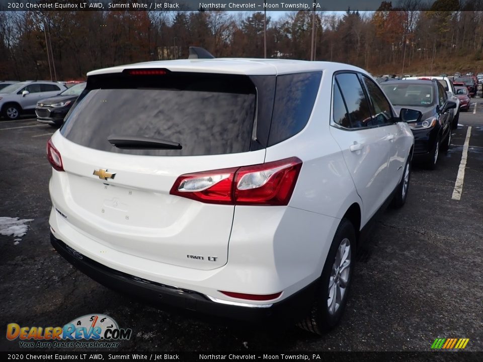 2020 Chevrolet Equinox LT AWD Summit White / Jet Black Photo #5