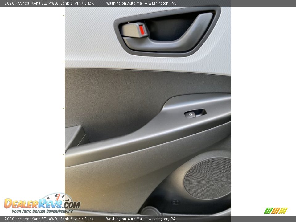 2020 Hyundai Kona SEL AWD Sonic Silver / Black Photo #18