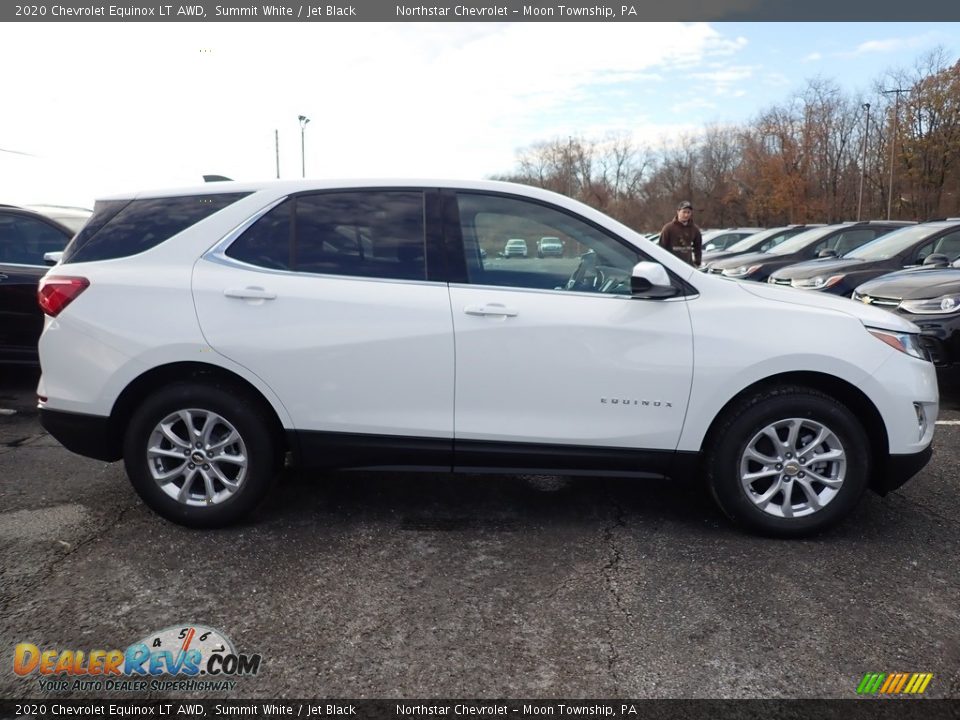 2020 Chevrolet Equinox LT AWD Summit White / Jet Black Photo #6