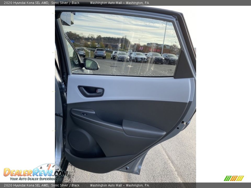 2020 Hyundai Kona SEL AWD Sonic Silver / Black Photo #24