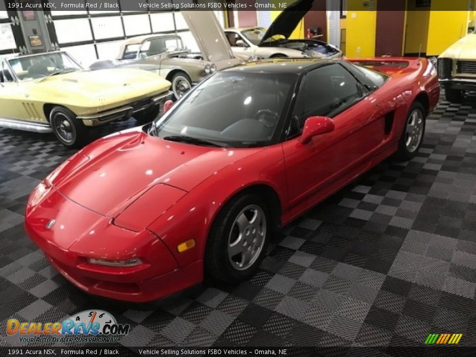 1991 Acura NSX Formula Red / Black Photo #1