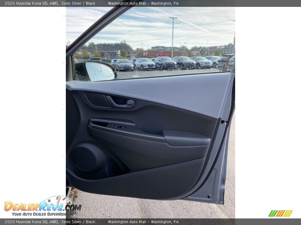 2020 Hyundai Kona SEL AWD Sonic Silver / Black Photo #27
