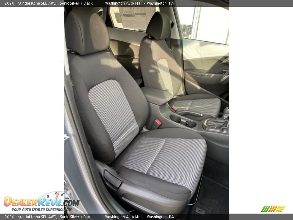 2020 Hyundai Kona SEL AWD Sonic Silver / Black Photo #28