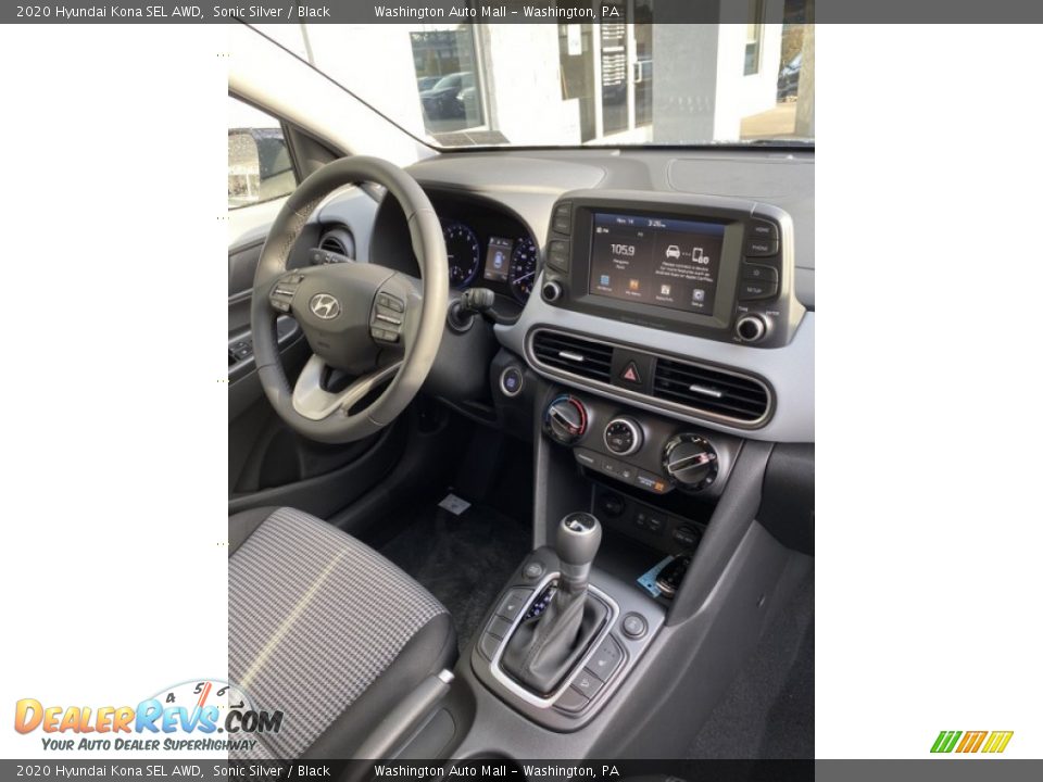 2020 Hyundai Kona SEL AWD Sonic Silver / Black Photo #29