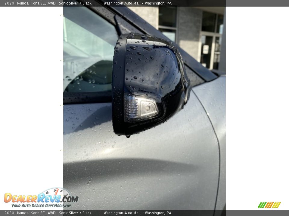 2020 Hyundai Kona SEL AWD Sonic Silver / Black Photo #30