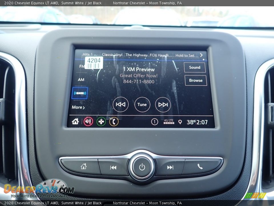 2020 Chevrolet Equinox LT AWD Summit White / Jet Black Photo #16