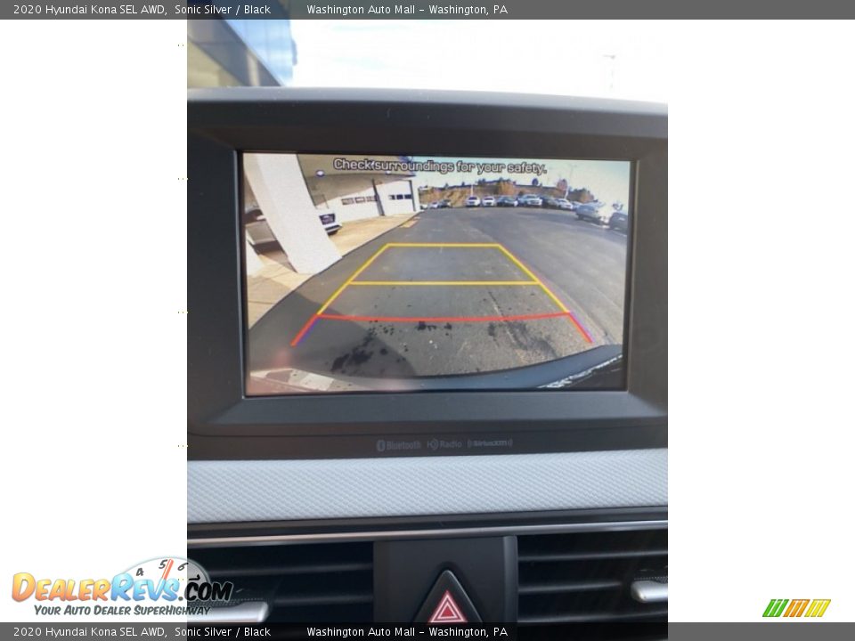 2020 Hyundai Kona SEL AWD Sonic Silver / Black Photo #34