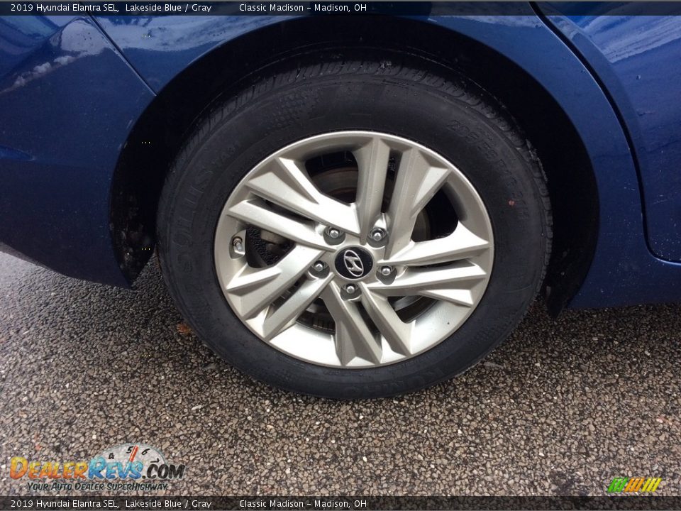 2019 Hyundai Elantra SEL Lakeside Blue / Gray Photo #12