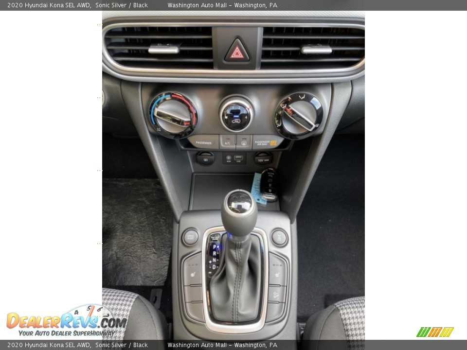 2020 Hyundai Kona SEL AWD Sonic Silver / Black Photo #35