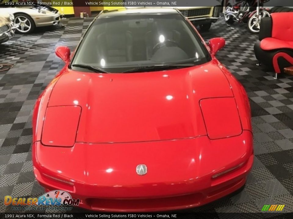 1991 Acura NSX Formula Red / Black Photo #13