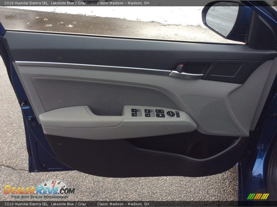 2019 Hyundai Elantra SEL Lakeside Blue / Gray Photo #15