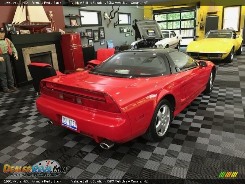 1991 Acura NSX Formula Red / Black Photo #15