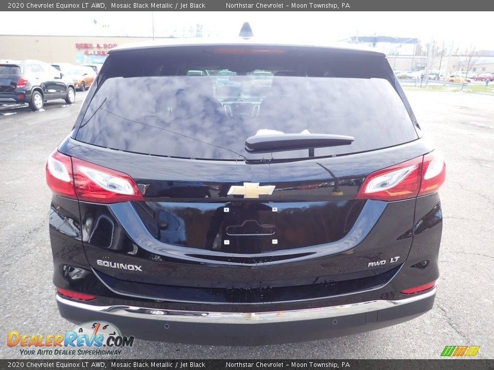 2020 Chevrolet Equinox LT AWD Mosaic Black Metallic / Jet Black Photo #4