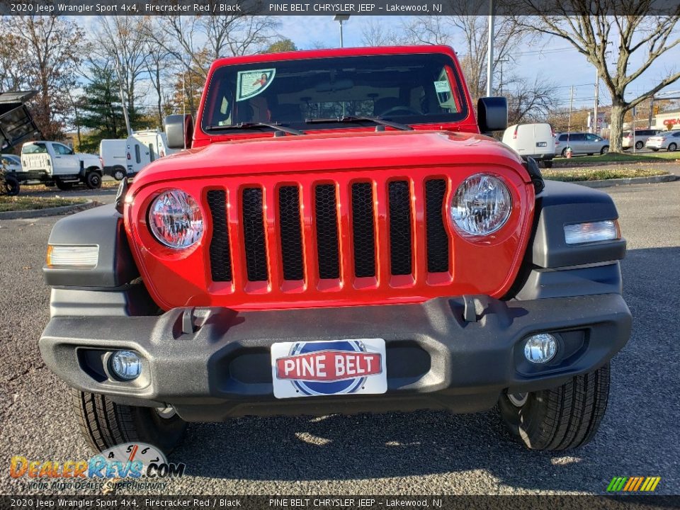 2020 Jeep Wrangler Sport 4x4 Firecracker Red / Black Photo #2