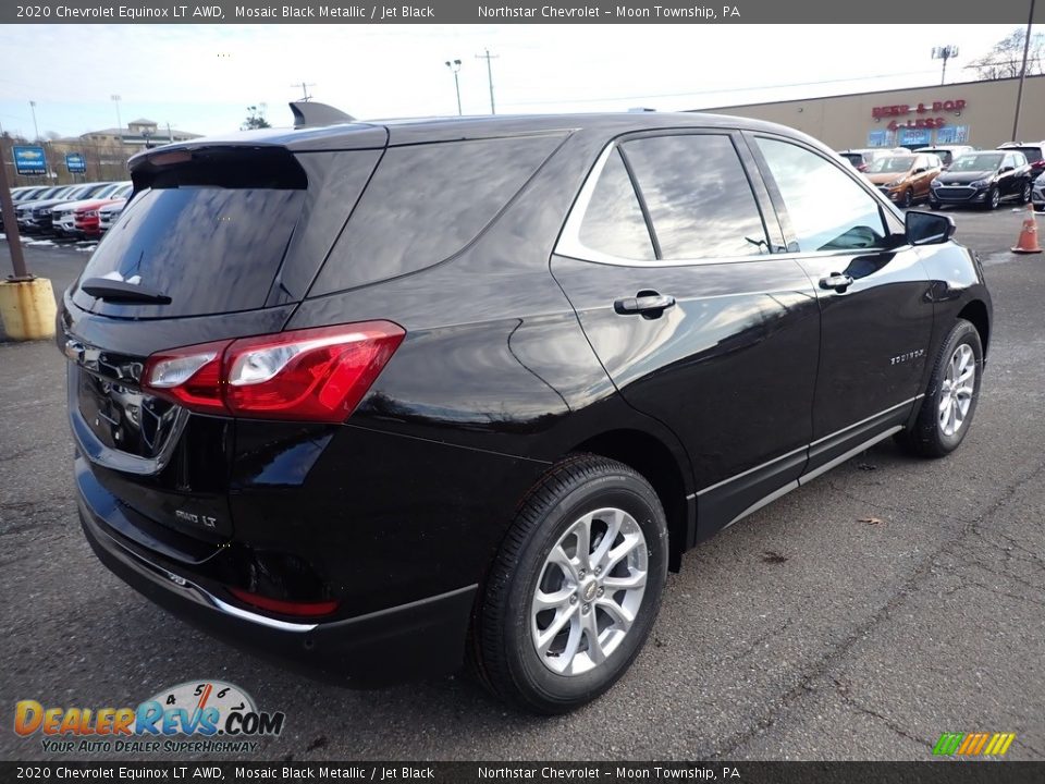 2020 Chevrolet Equinox LT AWD Mosaic Black Metallic / Jet Black Photo #5
