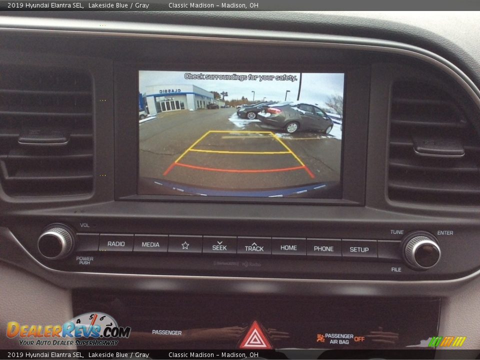 2019 Hyundai Elantra SEL Lakeside Blue / Gray Photo #19