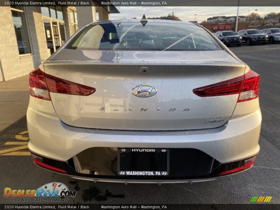 2020 Hyundai Elantra Limited Fluid Metal / Black Photo #5