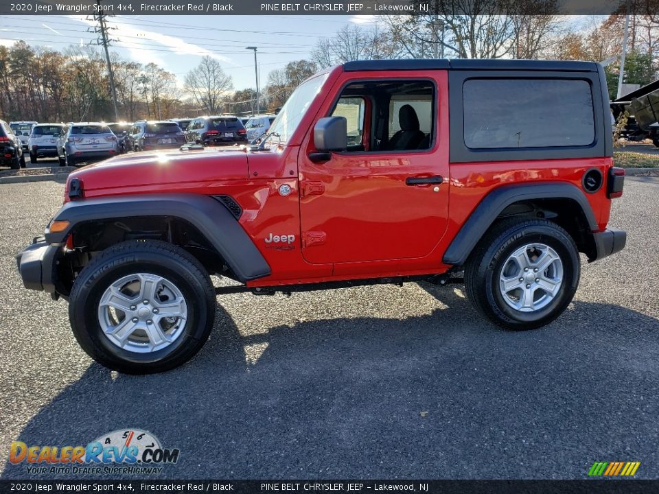 2020 Jeep Wrangler Sport 4x4 Firecracker Red / Black Photo #3