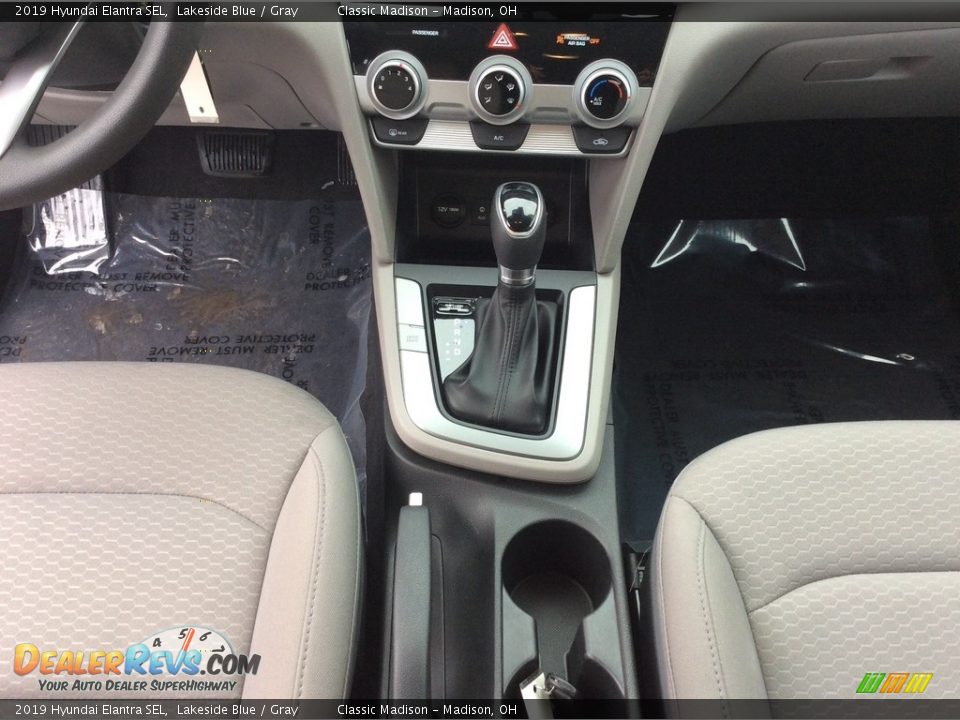 2019 Hyundai Elantra SEL Lakeside Blue / Gray Photo #20