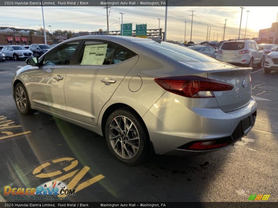 2020 Hyundai Elantra Limited Fluid Metal / Black Photo #6