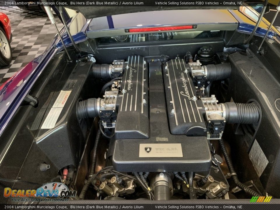 2004 Lamborghini Murcielago Coupe 6.2 Liter DOHC 48-Valve VVT V12 Engine Photo #3