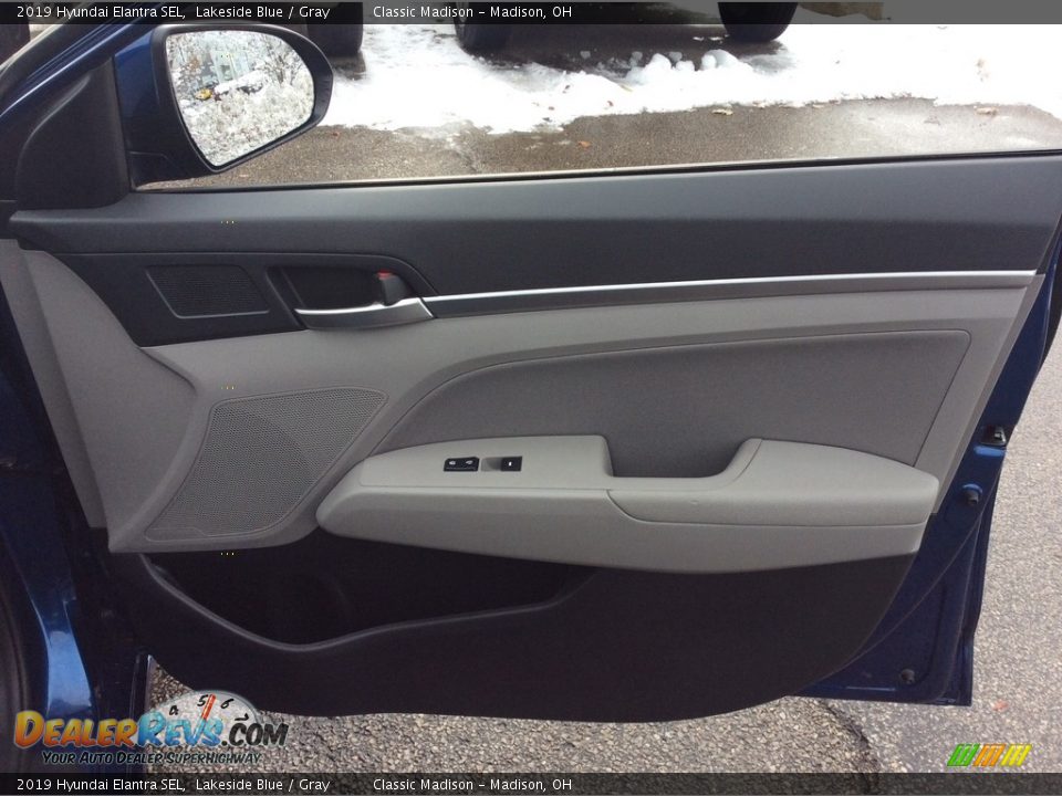 2019 Hyundai Elantra SEL Lakeside Blue / Gray Photo #21
