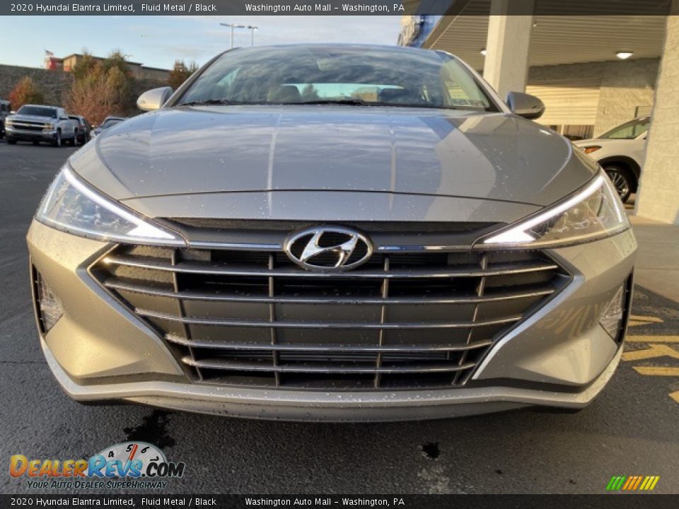 2020 Hyundai Elantra Limited Fluid Metal / Black Photo #8