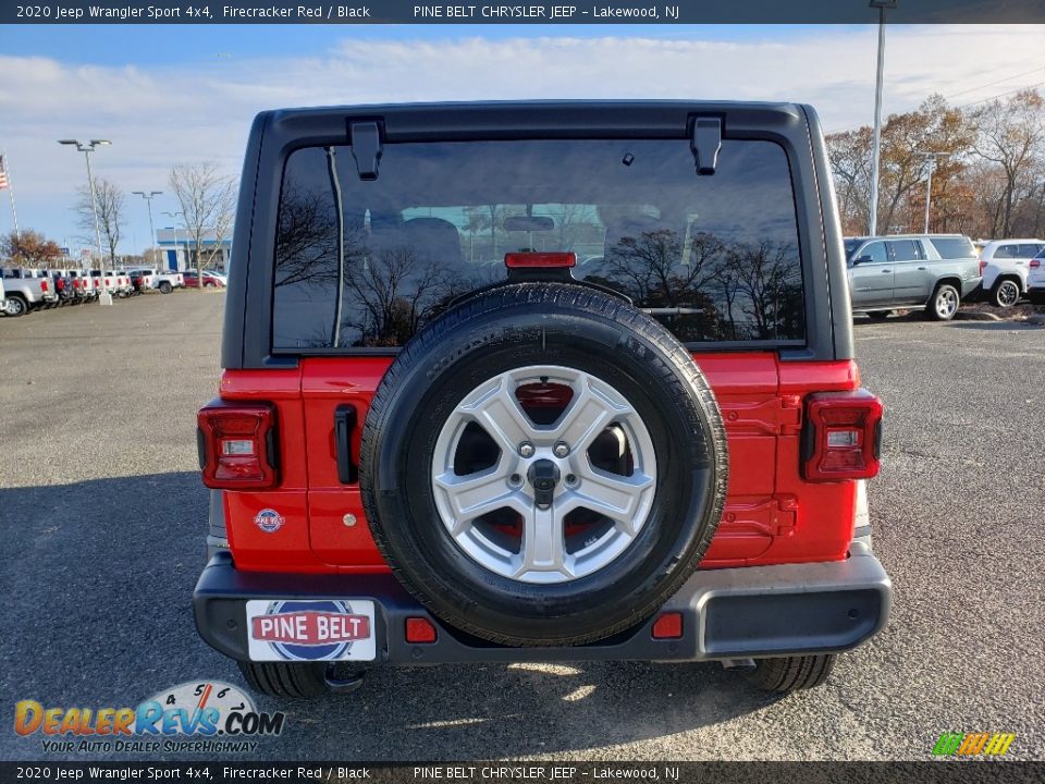 2020 Jeep Wrangler Sport 4x4 Firecracker Red / Black Photo #5