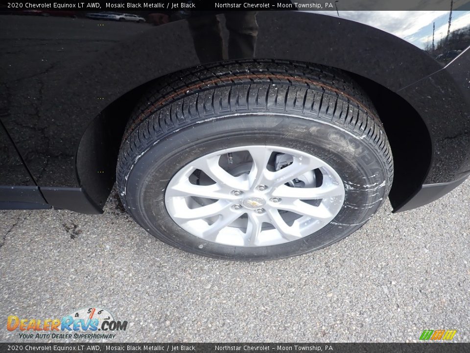 2020 Chevrolet Equinox LT AWD Mosaic Black Metallic / Jet Black Photo #9