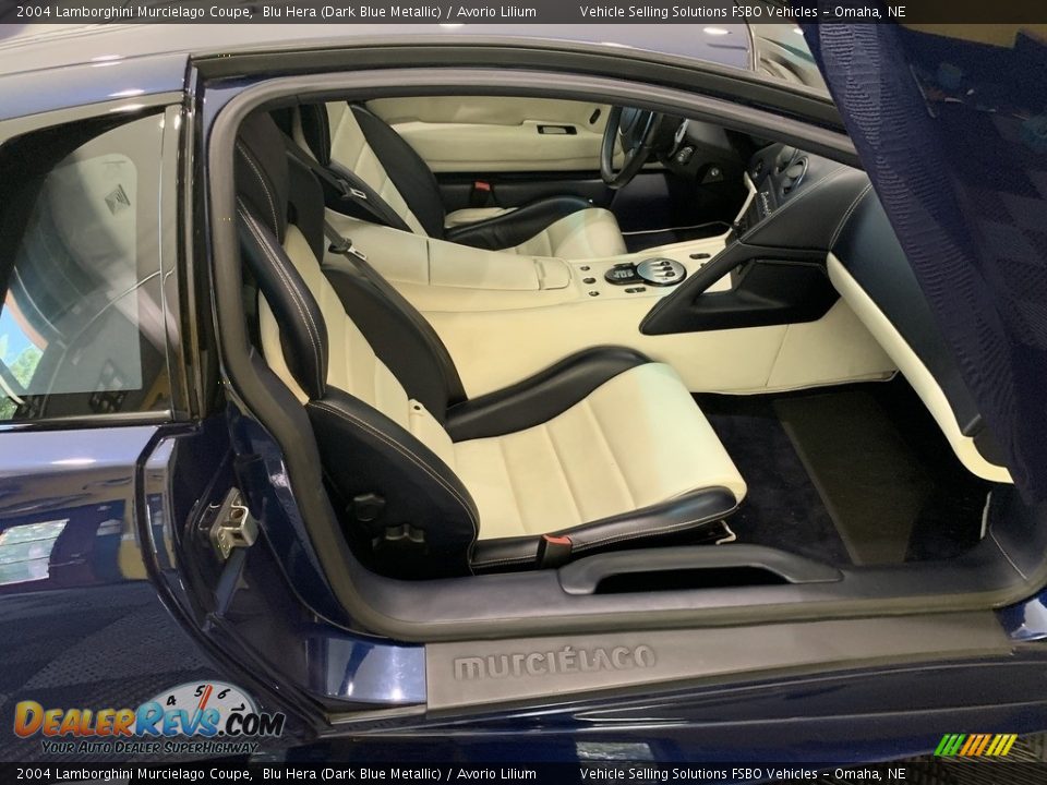 Avorio Lilium Interior - 2004 Lamborghini Murcielago Coupe Photo #6