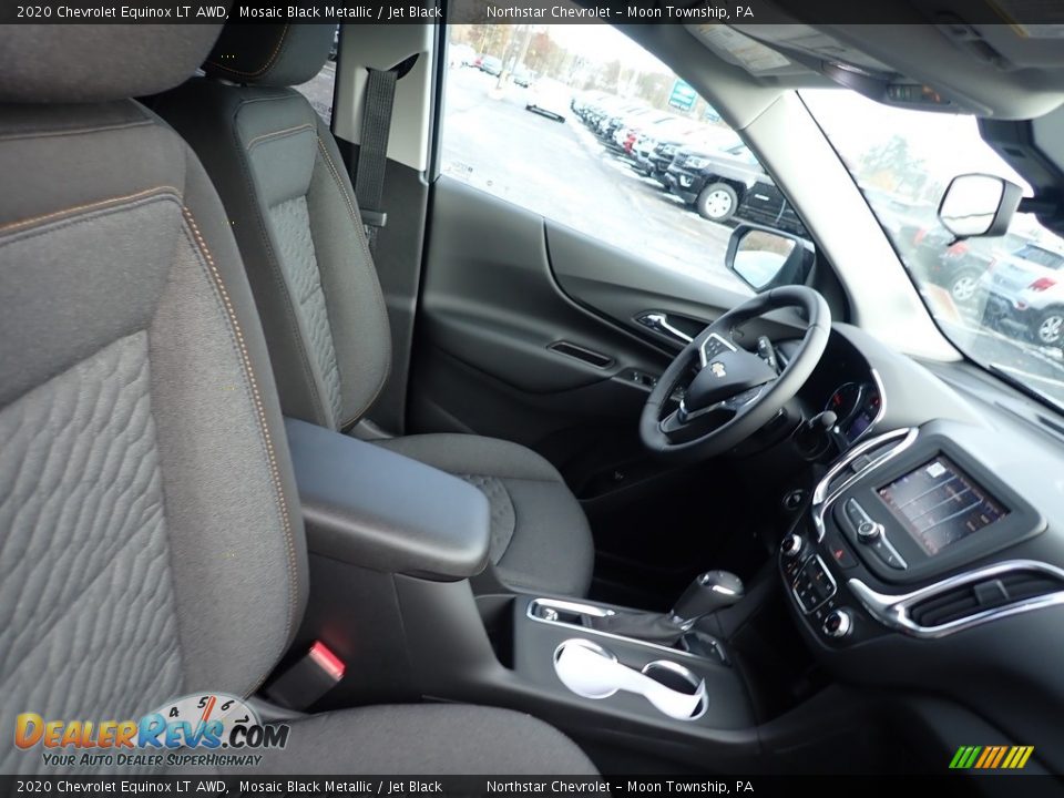 2020 Chevrolet Equinox LT AWD Mosaic Black Metallic / Jet Black Photo #10
