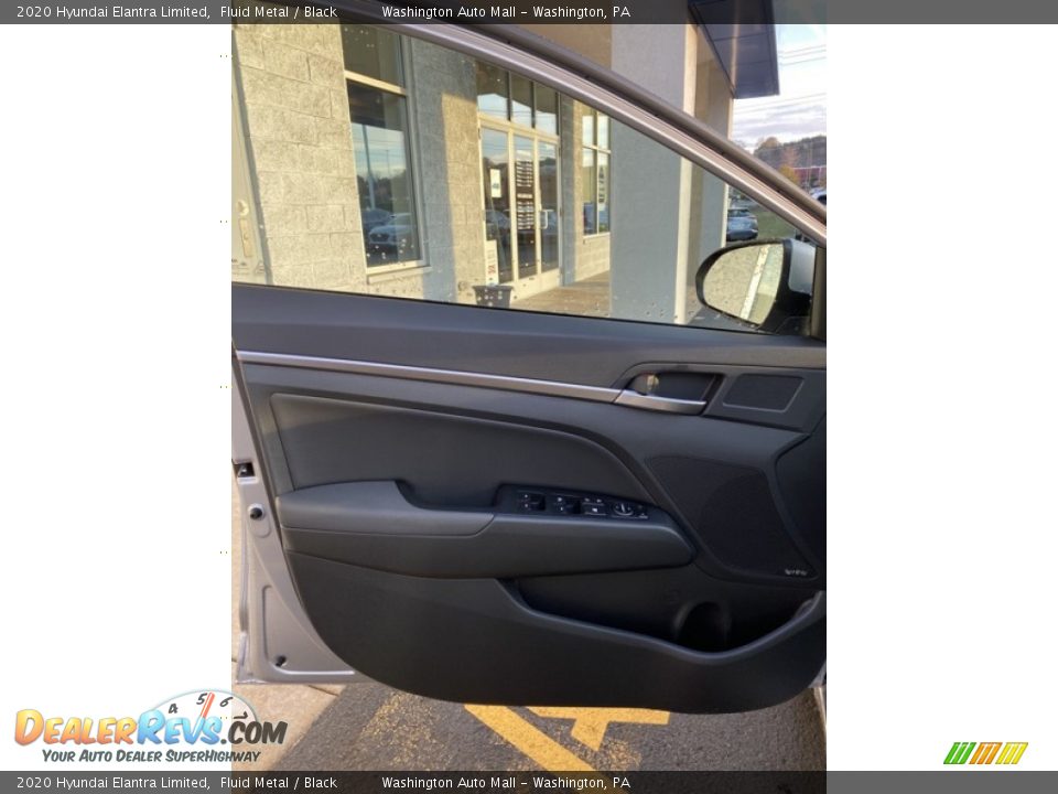 2020 Hyundai Elantra Limited Fluid Metal / Black Photo #11