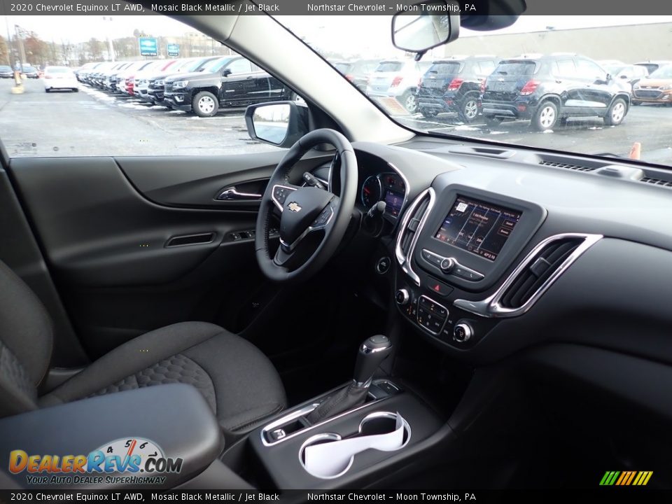 2020 Chevrolet Equinox LT AWD Mosaic Black Metallic / Jet Black Photo #11