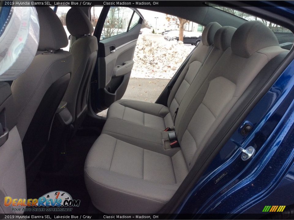 2019 Hyundai Elantra SEL Lakeside Blue / Gray Photo #26
