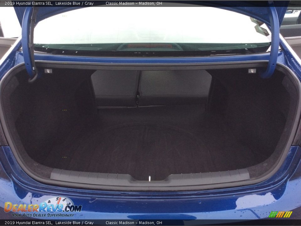 2019 Hyundai Elantra SEL Lakeside Blue / Gray Photo #27