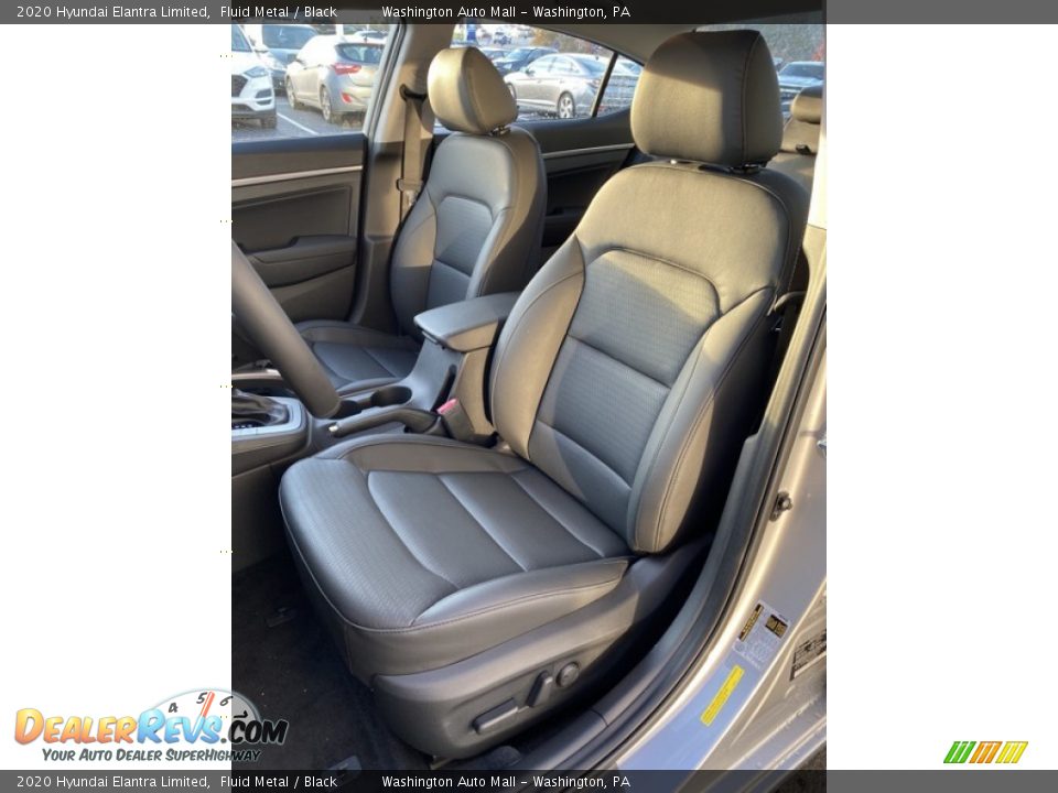 2020 Hyundai Elantra Limited Fluid Metal / Black Photo #15