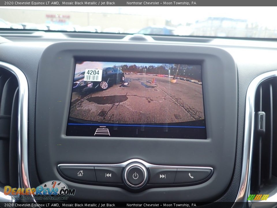 2020 Chevrolet Equinox LT AWD Mosaic Black Metallic / Jet Black Photo #18